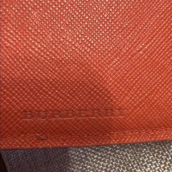 Burberry Checkered Canvas and Leather Wallet - Picture 5 of 17